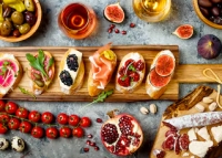 Tabla de productos gourmet